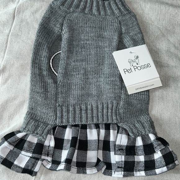 Pet Posse Floral Sweater Dress (XS) - Picture 5 of 7